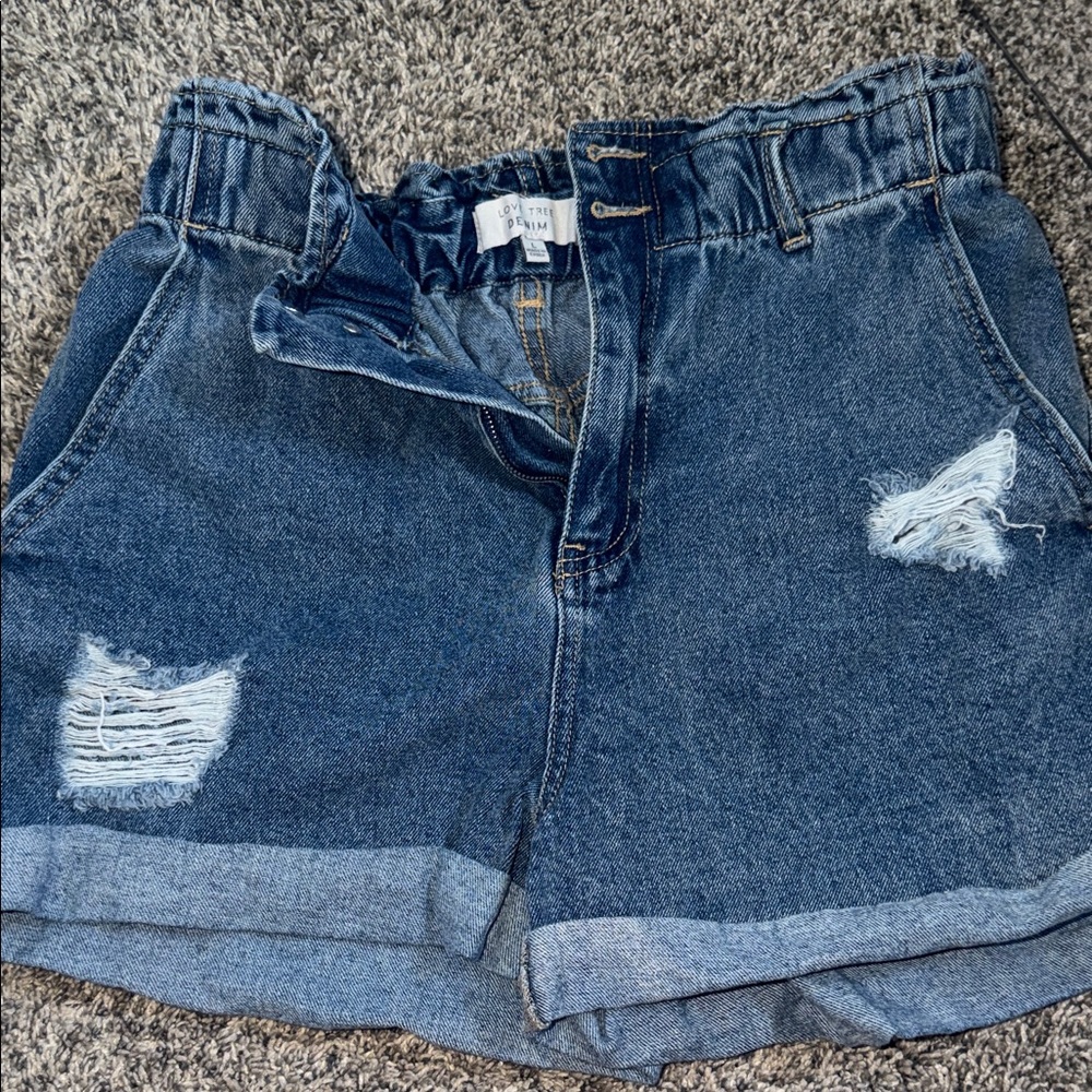 Wild Fable Distressed Blue Jean Shorts